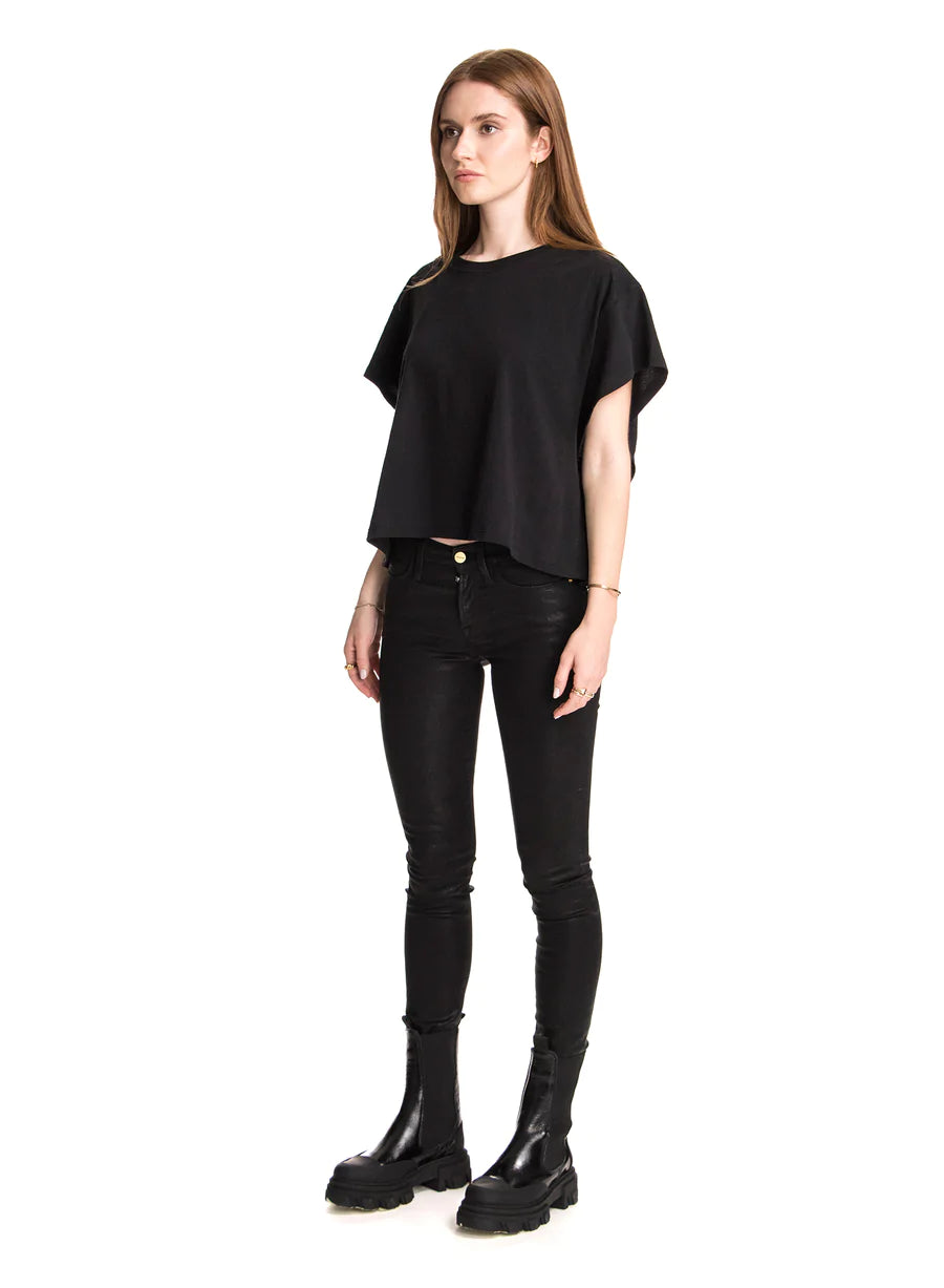 Margaux Butterfly T-Shirt - Black